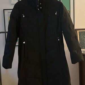 Women's CK Performance Black Puffer Coat